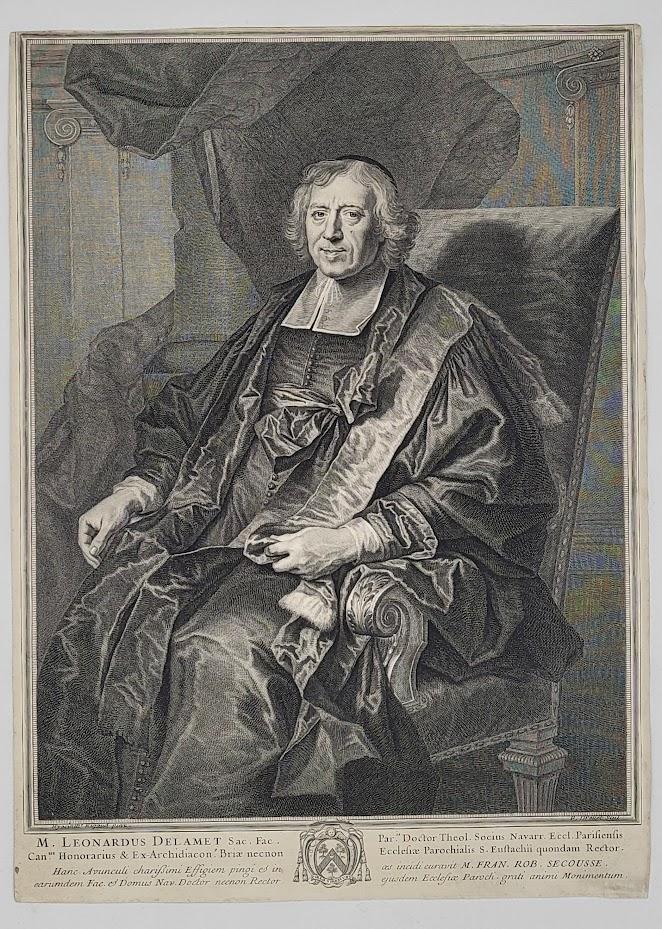 Pierre DREVET (1663 - 1738), d'après H. RIGAUD